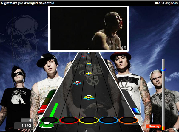 Jogos de Guitar Flash em Jogos na Internet