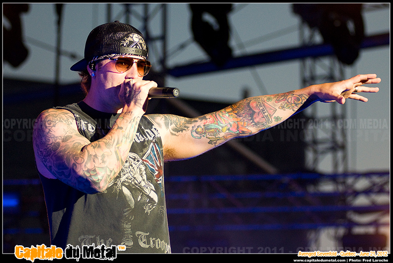 Avenged Sevenfold - Quebec City 21/06/2012 - Setlist/Fotos/Vídeos - Avenged  Sevenfold Brasil