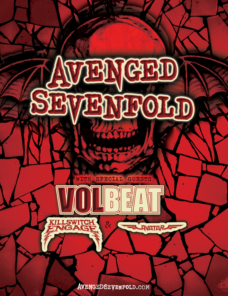 A7X, Volbeat, KSE, Avatar